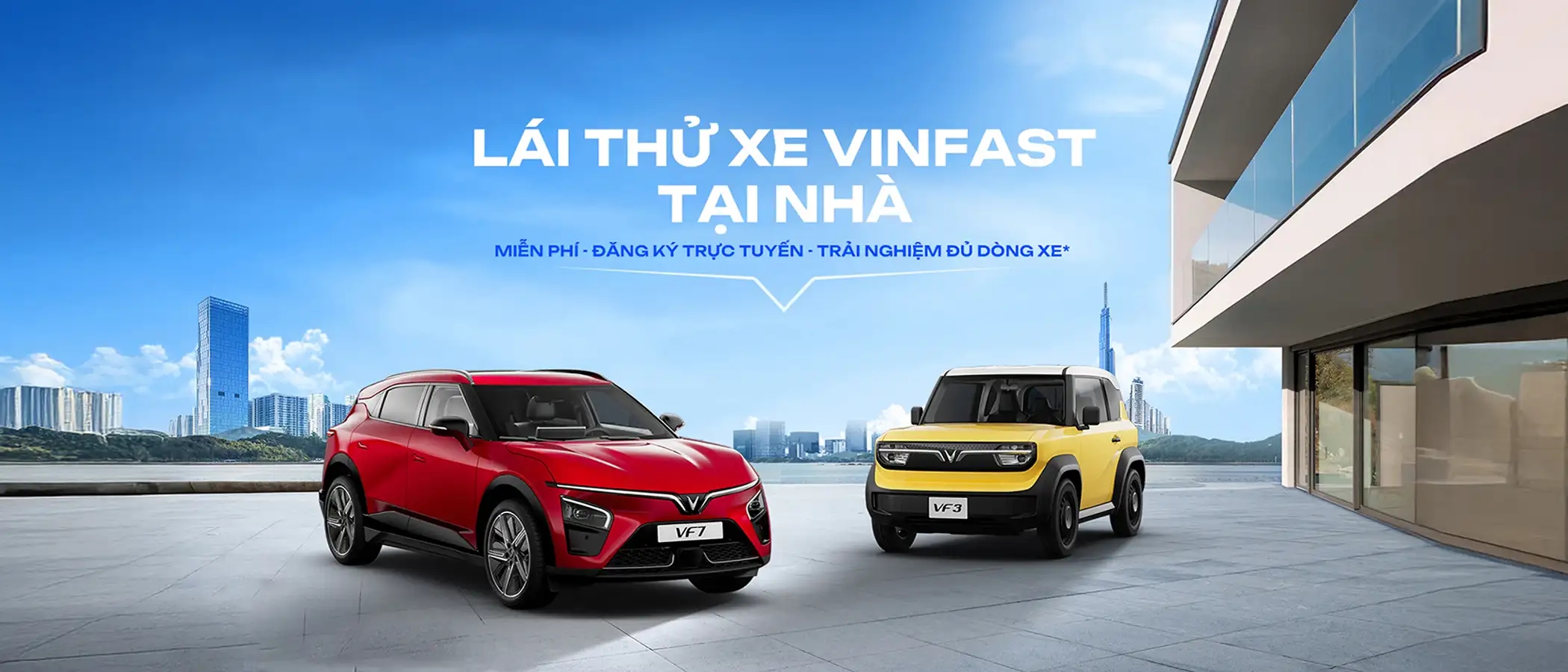 Lái thử Vinfast tận nơi